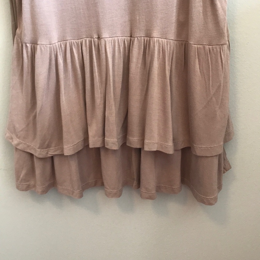 Anthropolgie Clu + Willouloby cascade ruffle top - Picture 5 of 5